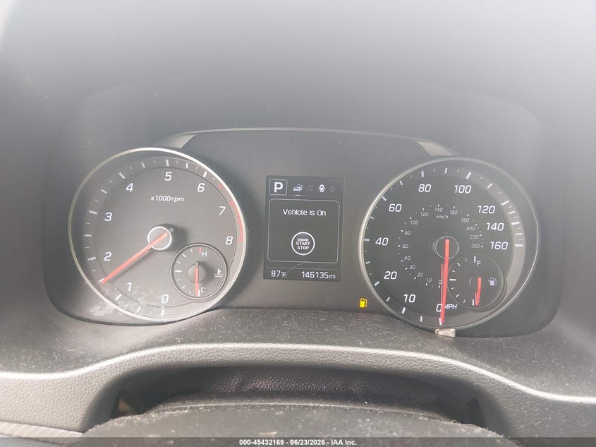 2018 Hyundai Elantra VIN KMHD04LB8JU665773 IAAI salvage auction — HAIL, Original (Texas), sold $1,500 on 2026-07-24 (photo 7)