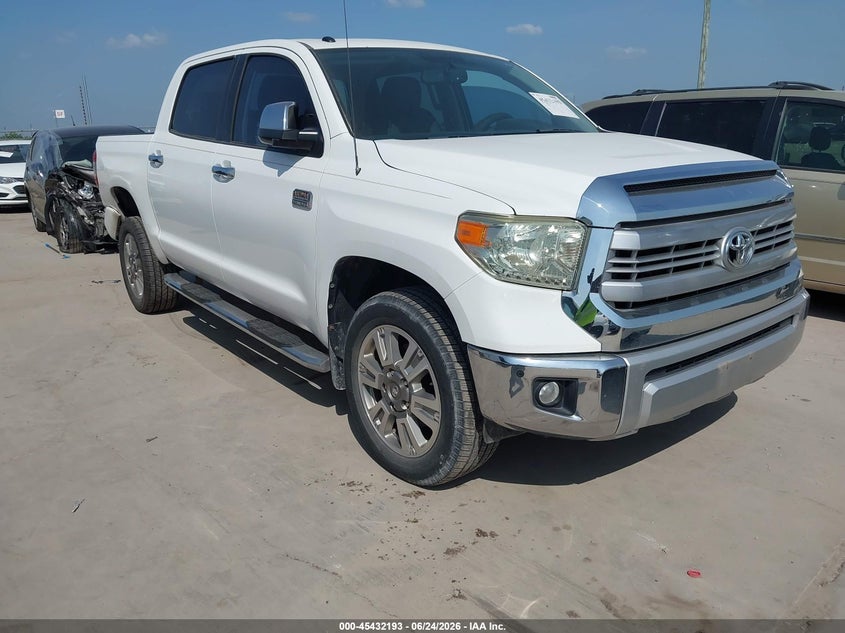 2014 Toyota Tundra VIN 5TFAW5F1XEX377823 IAAI salvage auction — REAR END, Salvage (Texas), sold $9,400 on 2026-07-28 (photo 1)