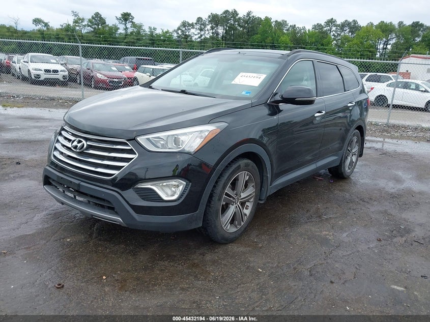 2014 Hyundai Santa fe VIN KM8SR4HF4EU075729 IAAI salvage auction — RIGHT SIDE, Salvage Title, sold $2,050 on 2026-07-24 (photo 2)