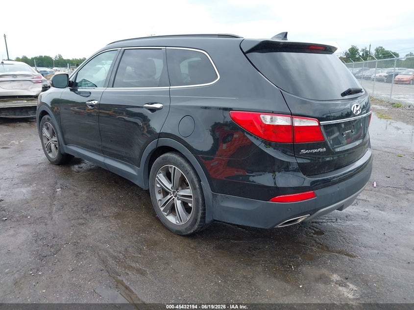 2014 Hyundai Santa fe VIN KM8SR4HF4EU075729 IAAI salvage auction — RIGHT SIDE, Salvage Title, sold $2,050 on 2026-07-24 (photo 3)
