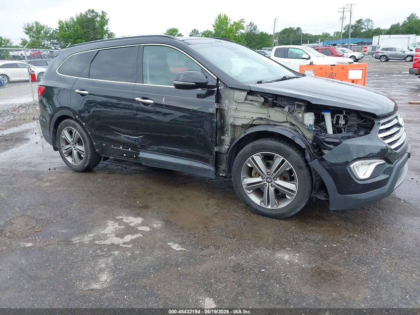2014 Hyundai Santa fe VIN KM8SR4HF4EU075729 IAAI salvage auction — RIGHT SIDE, Salvage Title, sold $2,050 on 2026-07-24 (photo 6)