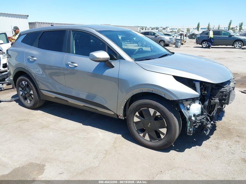 2026 Kia Sportage VIN KNDPU3DG6T7275606 IAAI salvage auction — FRONT END, Salvage (California), sold $11,700 on 2026-07-20 (photo 1)