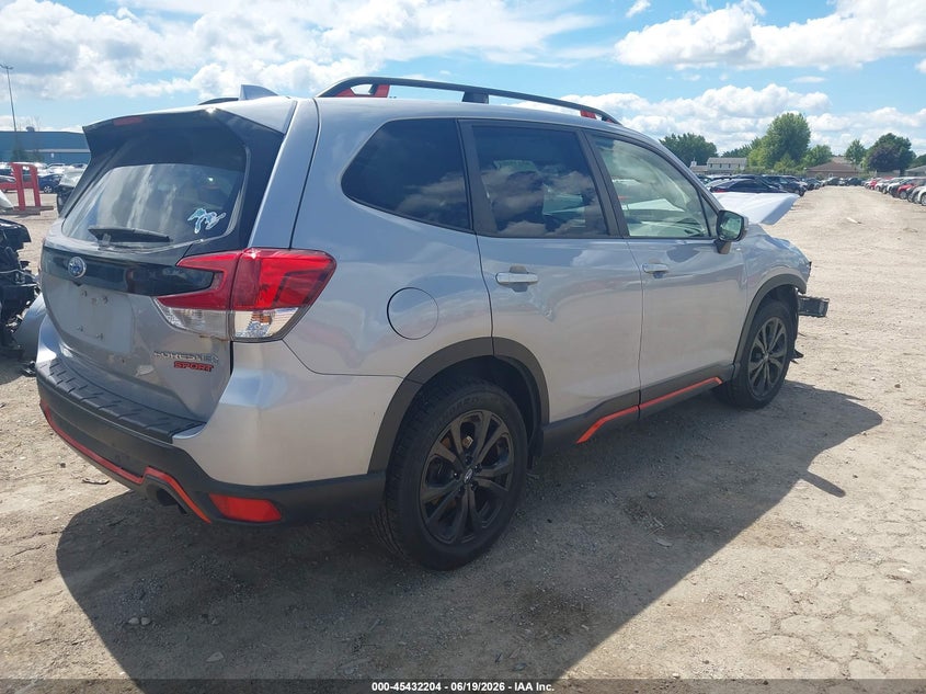 2021 Subaru Forester VIN JF2SKARC6MH448807 IAAI salvage auction — FRONT & REAR, Salvage Title, sold $1,600 on 2026-07-30 (photo 4)
