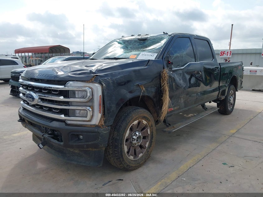 2024 Ford F250 VIN 1FT8W2BM1REF36470 IAAI salvage auction — ROLLOVER, Salvage Title, sold $24,500 on 2026-09-15 (photo 2)