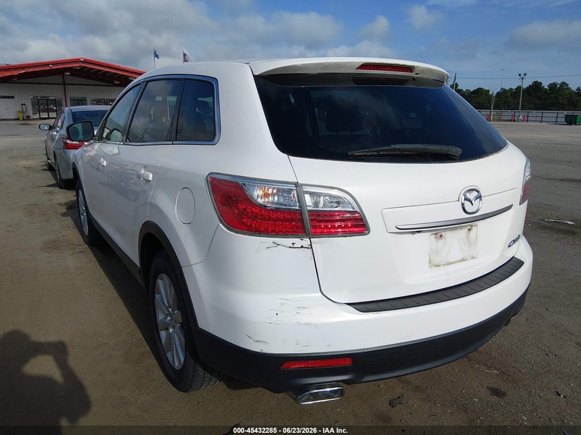 2010 Mazda Cx-9 VIN JM3TB2MAXA0220227 IAAI salvage auction — NORMAL WEAR, Clear (Louisiana), sold $425 on 2026-07-20 (photo 3)