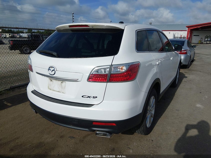 2010 Mazda Cx-9 VIN JM3TB2MAXA0220227 IAAI salvage auction — NORMAL WEAR, Clear (Louisiana), sold $425 on 2026-07-20 (photo 4)