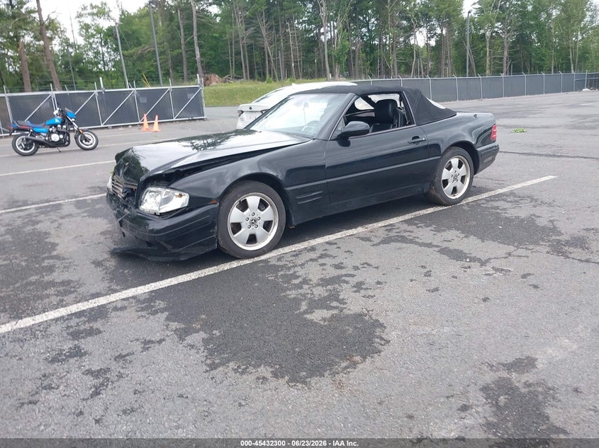 1999 Mercedes-benz Sl-class VIN WDBFA68F1XF175740 IAAI salvage auction — FRONT END, Mv-907A (New York), sold $2,275 on 2026-07-09 (photo 2)
