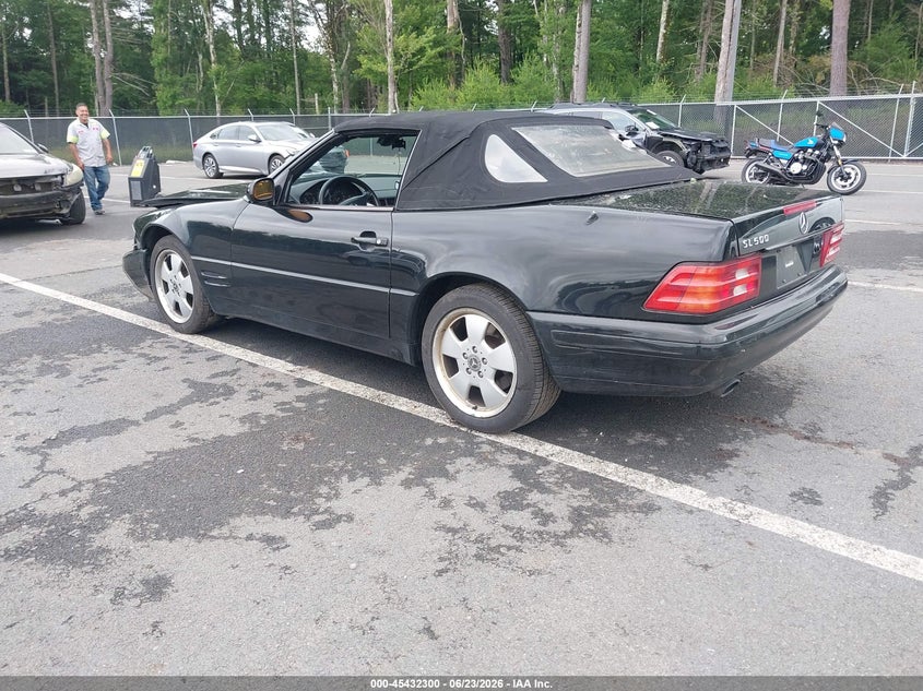 1999 Mercedes-benz Sl-class VIN WDBFA68F1XF175740 IAAI salvage auction — FRONT END, Mv-907A (New York), sold $2,275 on 2026-07-09 (photo 3)