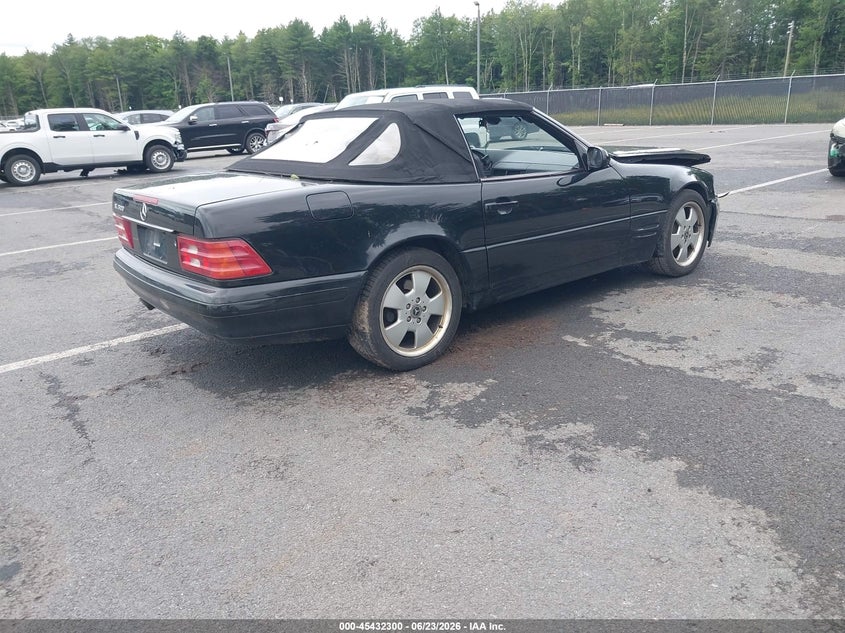 1999 Mercedes-benz Sl-class VIN WDBFA68F1XF175740 IAAI salvage auction — FRONT END, Mv-907A (New York), sold $2,275 on 2026-07-09 (photo 4)