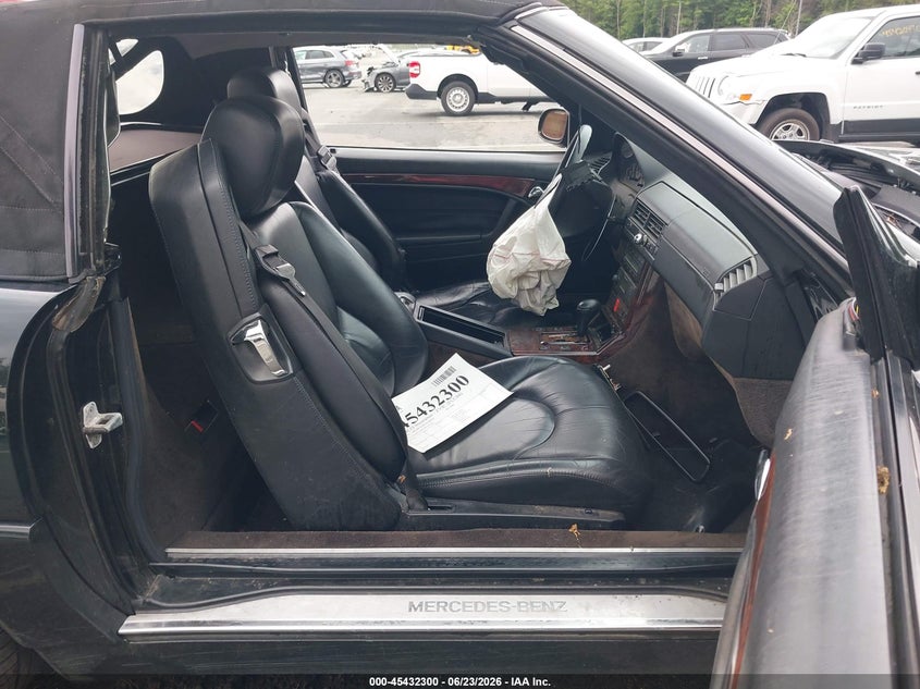 1999 Mercedes-benz Sl-class VIN WDBFA68F1XF175740 IAAI salvage auction — FRONT END, Mv-907A (New York), sold $2,275 on 2026-07-09 (photo 5)