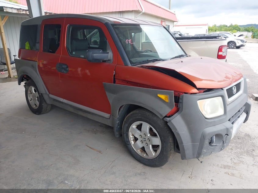2004 Honda Element VIN 5J6YH28614L022958 IAAI salvage auction — FRONT END, Salvage (Tennessee), sold $250 on 2026-07-09 (photo 1)