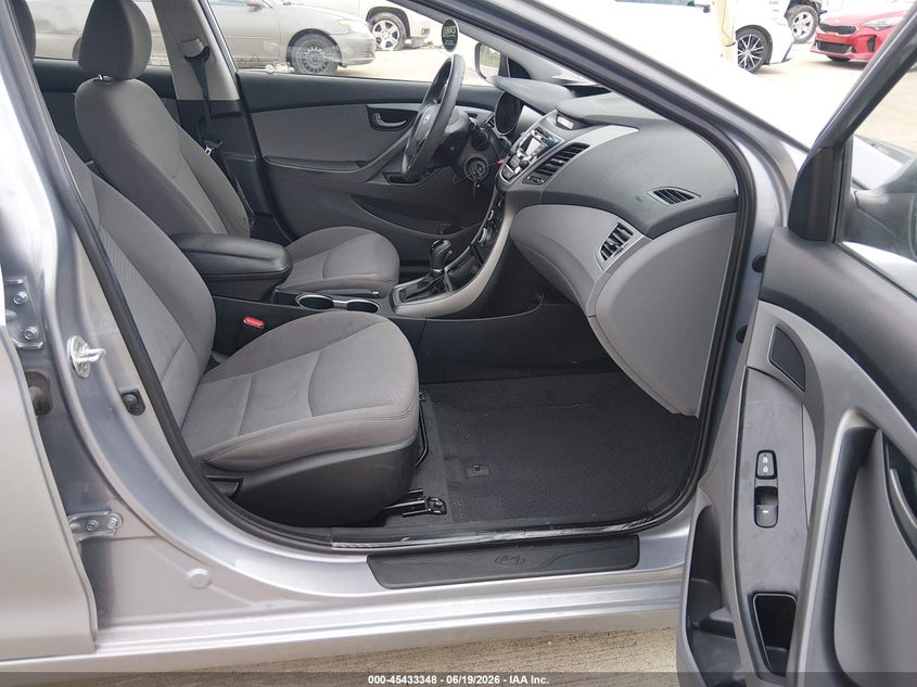 2016 Hyundai Elantra VIN 5NPDH4AE4GH741535 IAAI salvage auction — RIGHT SIDE, Salvage (Texas), sold $1,350 on 2026-07-10 (photo 5)