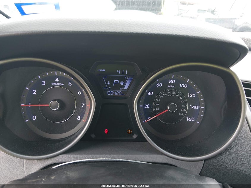 2016 Hyundai Elantra VIN 5NPDH4AE4GH741535 IAAI salvage auction — RIGHT SIDE, Salvage (Texas), sold $1,350 on 2026-07-10 (photo 7)