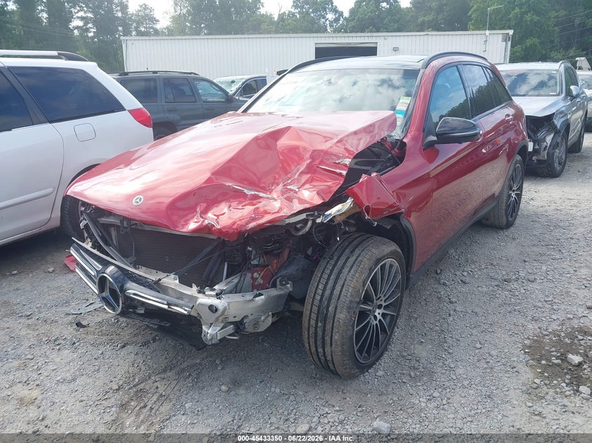 2019 Mercedes-benz Glc VIN WDC0G4JB5KV121187 IAAI salvage auction — FRONT END, Salvage (Georgia), sold $1,600 on 2026-07-28 (photo 2)