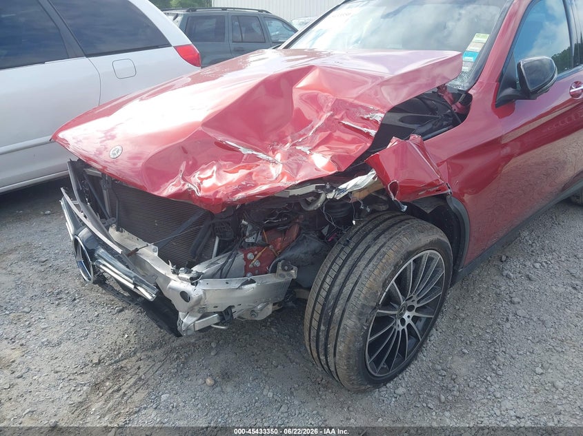 2019 Mercedes-benz Glc VIN WDC0G4JB5KV121187 IAAI salvage auction — FRONT END, Salvage (Georgia), sold $1,600 on 2026-07-28 (photo 6)