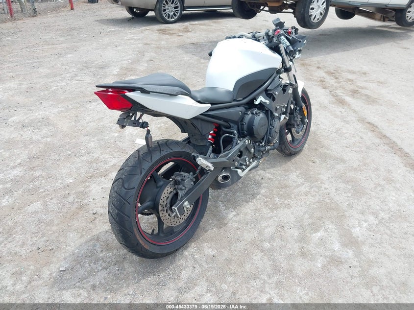 2012 Yamaha Fz VIN JYARJ18E3CA008386 IAAI salvage auction — SIDE, Salvage (Oklahoma), sold $1,375 on 2026-07-15 (photo 4)