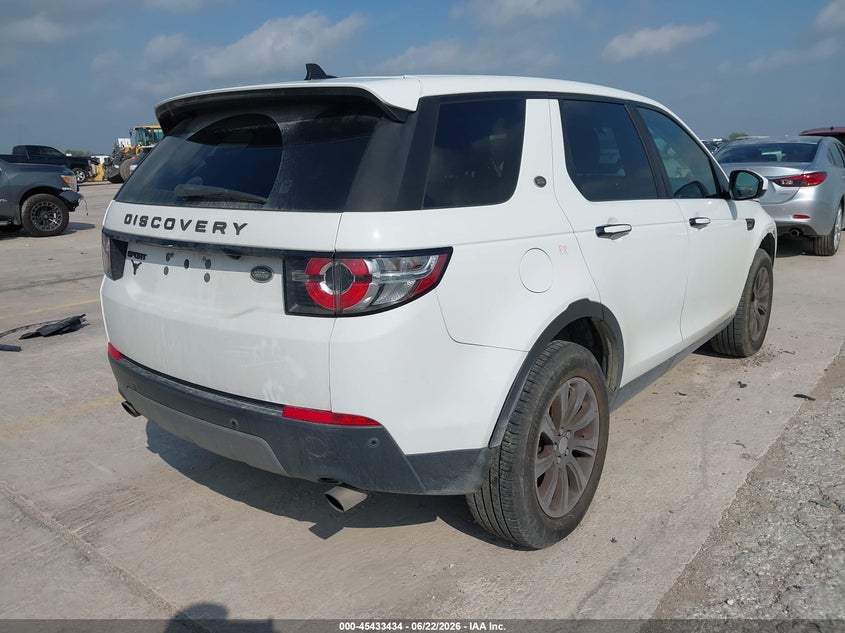 2016 Land rover Discovery sport VIN SALCP2BG2GH546785 IAAI salvage auction — LEFT FRONT, Salvage Title, sold $2,350 on 2026-09-11 (photo 4)