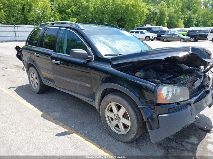 2006 Volvo Xc90 VIN YV4CM592661262317 IAAI salvage auction — FRONT & REAR, Clear (Michigan), sold $25 on 2026-07-27 (photo 1)