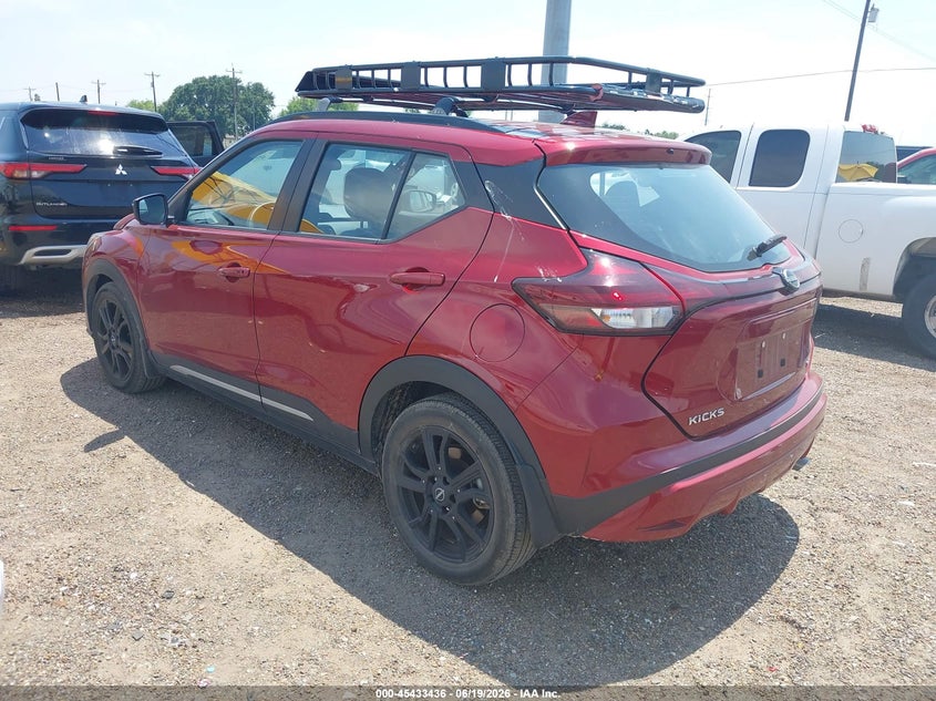 2023 Nissan Kicks VIN 3N1CP5DV8PL566063 IAAI salvage auction — RIGHT SIDE, Salvage Title, sold $7,125 on 2026-08-19 (photo 3)