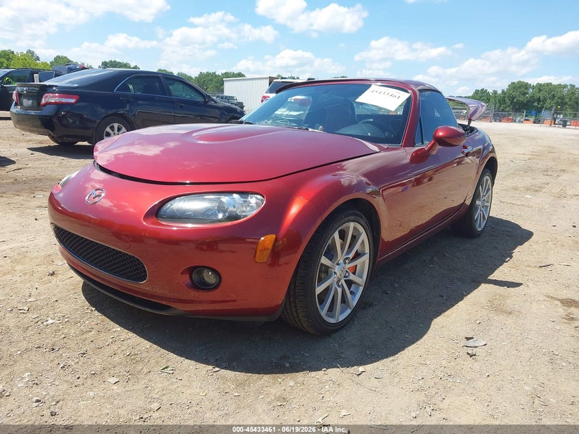 2008 Mazda Mx-5 VIN JM1NC26F880151118 IAAI salvage auction — RIGHT FRONT, Clear (Tennessee), sold $575 on 2026-07-15 (photo 2)
