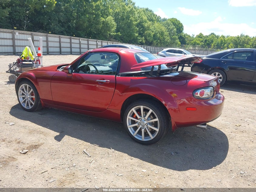 2008 Mazda Mx-5 VIN JM1NC26F880151118 IAAI salvage auction — RIGHT FRONT, Clear (Tennessee), sold $575 on 2026-07-15 (photo 3)
