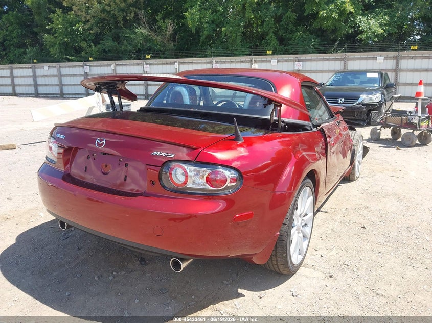 2008 Mazda Mx-5 VIN JM1NC26F880151118 IAAI salvage auction — RIGHT FRONT, Clear (Tennessee), sold $575 on 2026-07-15 (photo 4)