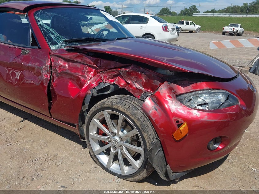2008 Mazda Mx-5 VIN JM1NC26F880151118 IAAI salvage auction — RIGHT FRONT, Clear (Tennessee), sold $575 on 2026-07-15 (photo 6)