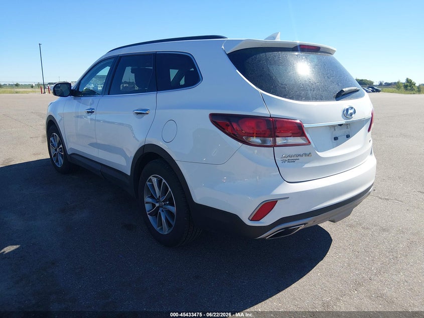 2017 Hyundai Santa fe VIN KM8SMDHF1HU255141 IAAI salvage auction — ENGINE DAMAGE, Clear (Minnesota), sold $2,250 on 2026-07-13 (photo 3)