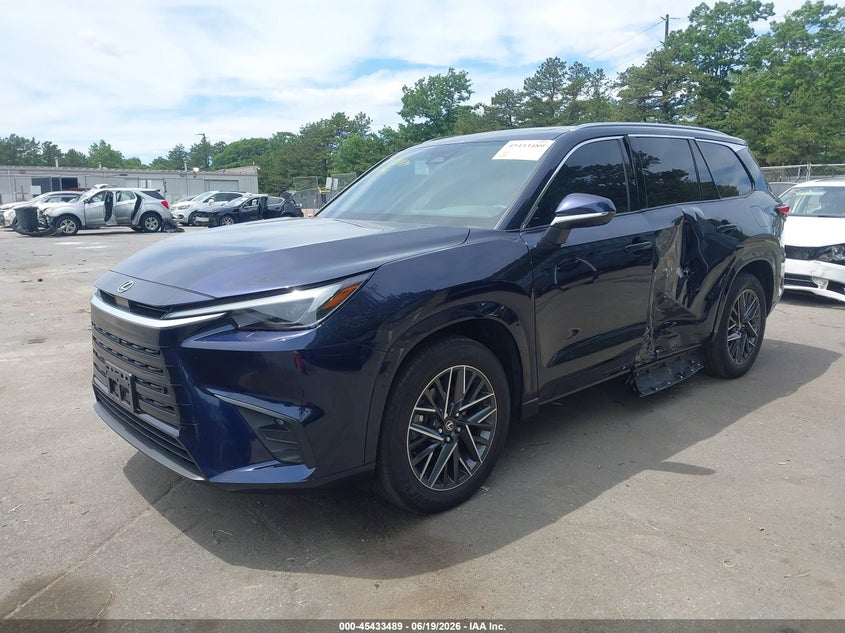 2026 Lexus Tx VIN 5TDAAAB62TS058511 IAAI salvage auction — LEFT SIDE, Salvage Title, sold $12,100 on 2026-07-28 (photo 2)