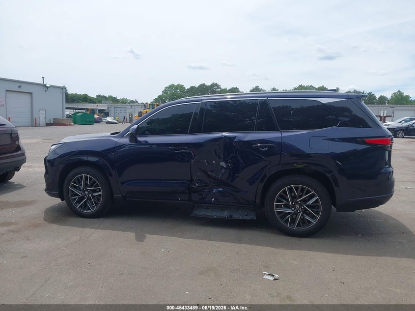 2026 Lexus Tx VIN 5TDAAAB62TS058511 IAAI salvage auction — LEFT SIDE, Salvage Title, sold $12,100 on 2026-07-28 (photo 6)