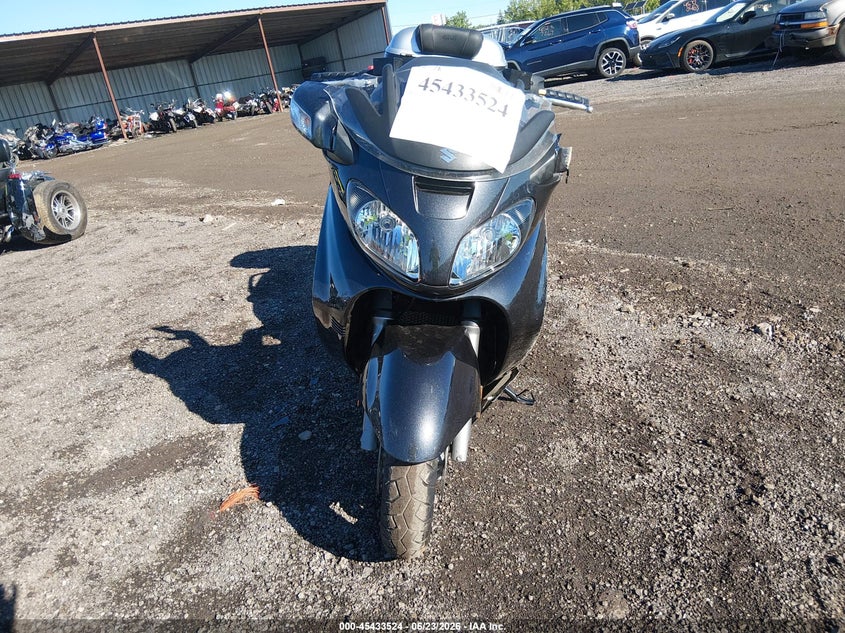 2007 Suzuki An650 VIN JS1CP51A072101805 IAAI salvage auction — LEFT FRONT, Salvage (Ohio), sold $375 on 2026-07-14 (photo 5)