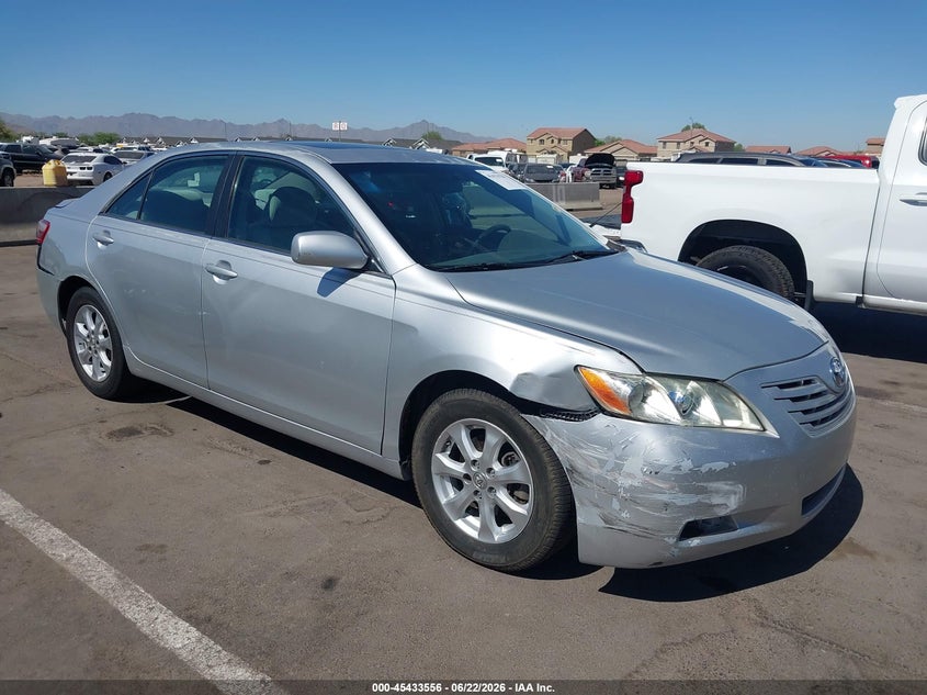 2007 Toyota Camry VIN 4T1BE46K27U111044 IAAI salvage auction — RIGHT FRONT, Salvage (Arizona), sold $750 on 2026-07-11 (photo 1)