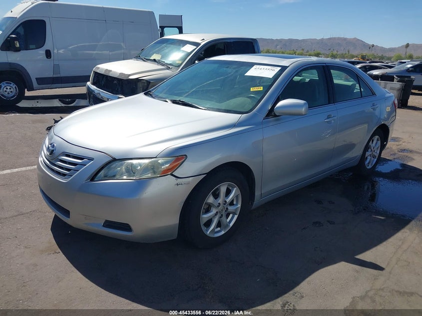2007 Toyota Camry VIN 4T1BE46K27U111044 IAAI salvage auction — RIGHT FRONT, Salvage (Arizona), sold $750 on 2026-07-11 (photo 2)
