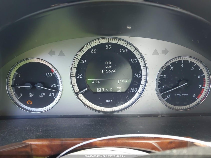 2010 Mercedes-benz Glk-class VIN WDCGG8HB5AF404001 IAAI salvage auction — FRONT END, Bill Of Sale (Washington), sold $1,200 on 2026-07-21 (photo 7)