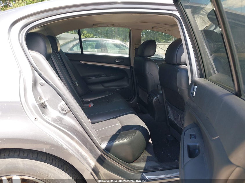 2012 Infiniti G VIN JN1CV6AR1CM677993 IAAI salvage auction — FRONT END, Mv-907A (New York), sold $1,275 on 2026-07-07 (photo 8)