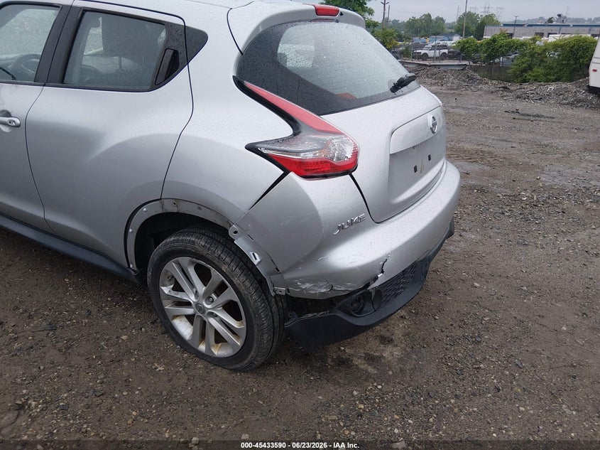 2015 Nissan Juke VIN JN8AF5MV6FT556735 IAAI salvage auction — REAR END, Salvage (Pennsylvania), sold $950 on 2026-07-17 (photo 6)