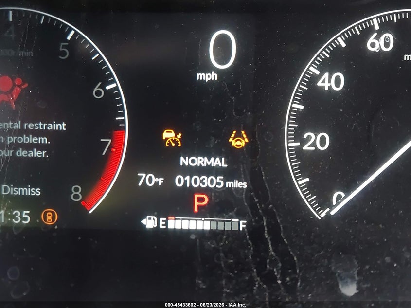 2026 Honda Hr-v VIN 3CZRZ2H34TM710473 IAAI salvage auction — REAR END, Salvage Title, sold $7,100 on 2026-07-28 (photo 7)