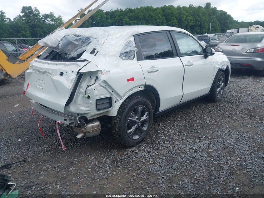 2026 Honda Hr-v VIN 3CZRZ2H34TM710473 IAAI salvage auction — REAR END, Salvage Title, sold $7,100 on 2026-07-28 (photo 4)