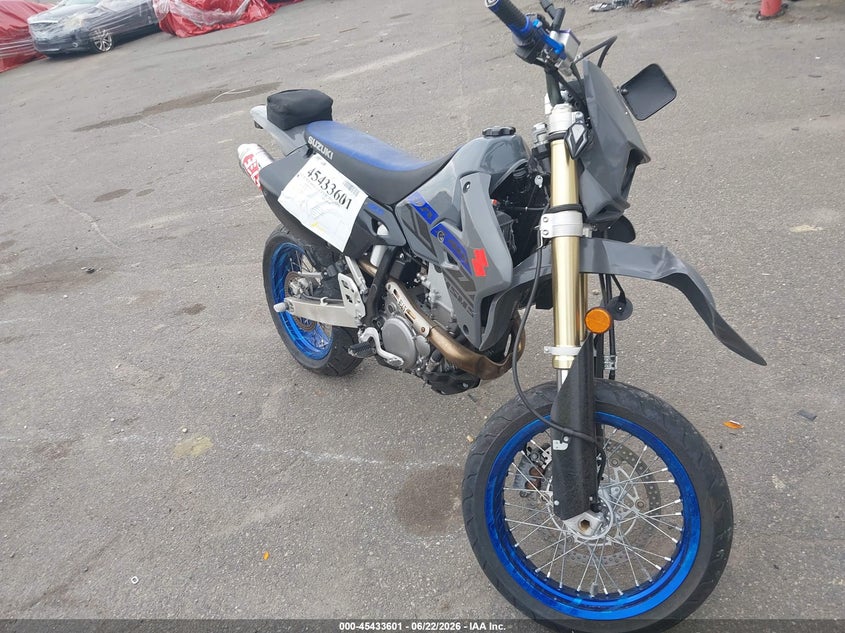 2020 Suzuki Dr-z400 VIN JS1SK44A9L7102142 IAAI salvage auction — FRONT END, Salvage Title, sold $1,800 on 2026-09-11 (photo 1)