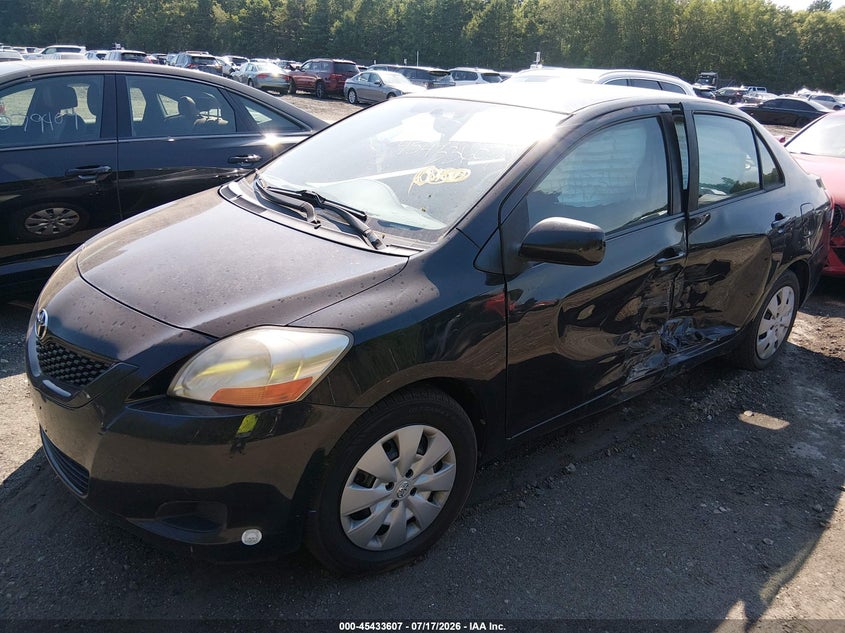 2010 Toyota Yaris VIN JTDBT4K39A4076583 IAAI salvage auction — LEFT SIDE, Clear (Massachusetts), sold $1,000 on 2026-07-28 (photo 2)