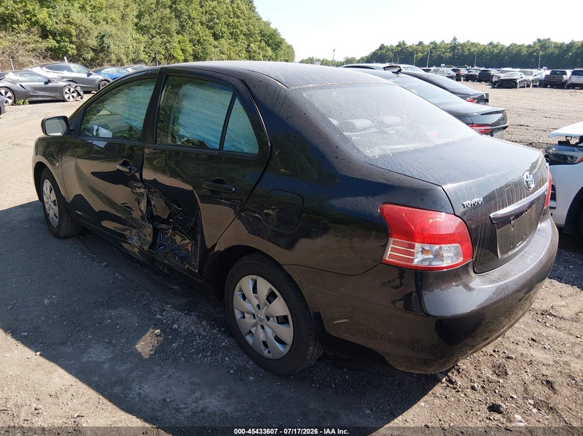 2010 Toyota Yaris VIN JTDBT4K39A4076583 IAAI salvage auction — LEFT SIDE, Clear (Massachusetts), sold $1,000 on 2026-07-28 (photo 3)