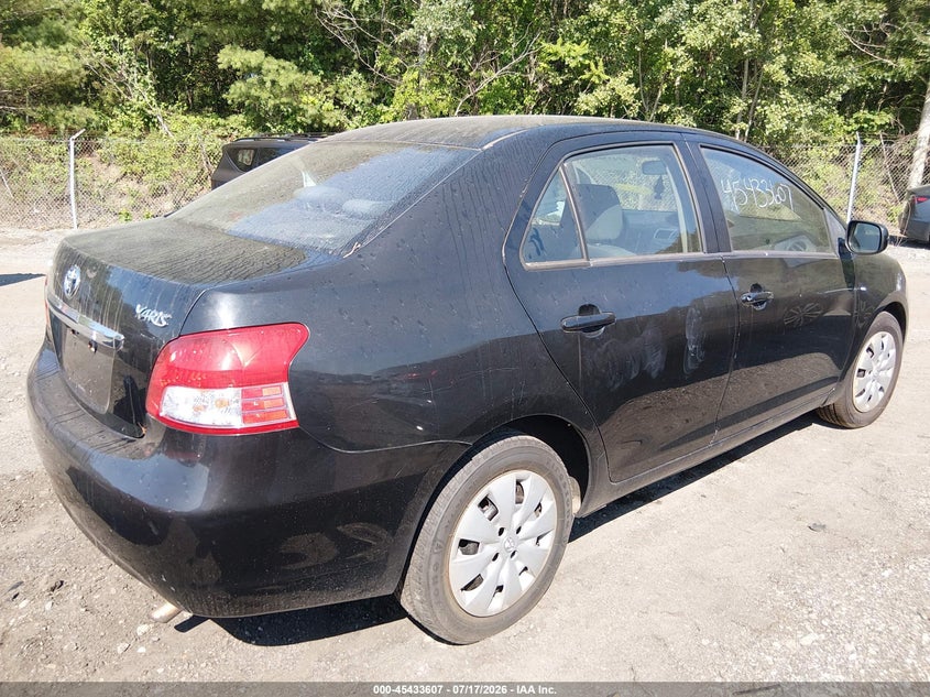 2010 Toyota Yaris VIN JTDBT4K39A4076583 IAAI salvage auction — LEFT SIDE, Clear (Massachusetts), sold $1,000 on 2026-07-28 (photo 4)