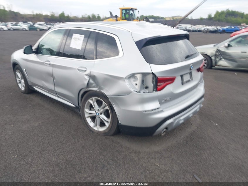 2021 BMW X3 VIN 5UXTY5C04M9H85639 IAAI salvage auction — LEFT REAR, Salvage (Pennsylvania), sold $9,900 on 2026-07-14 (photo 3)