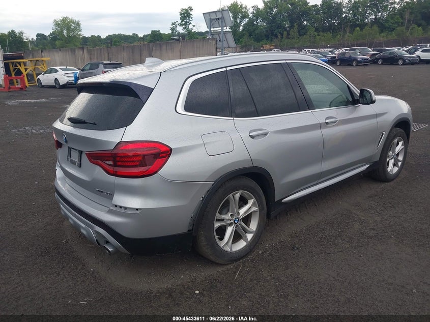 2021 BMW X3 VIN 5UXTY5C04M9H85639 IAAI salvage auction — LEFT REAR, Salvage (Pennsylvania), sold $9,900 on 2026-07-14 (photo 4)