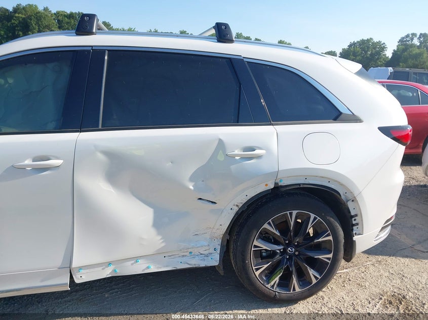2025 Mazda Cx-90 VIN JM3KKDHC5S1230419 IAAI salvage auction — LEFT SIDE, Salvage (North Carolina), sold $16,200 on 2026-07-13 (photo 6)