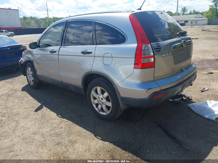 2007 Honda Cr-v VIN JHLRE48527C024411 IAAI salvage auction — LEFT FRONT, Salvage - Greater Than 75% (Maryland), sold $1,050 on 2026-07-11 (photo 3)