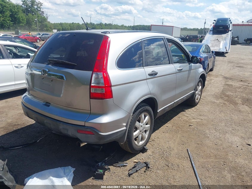 2007 Honda Cr-v VIN JHLRE48527C024411 IAAI salvage auction — LEFT FRONT, Salvage - Greater Than 75% (Maryland), sold $1,050 on 2026-07-11 (photo 4)