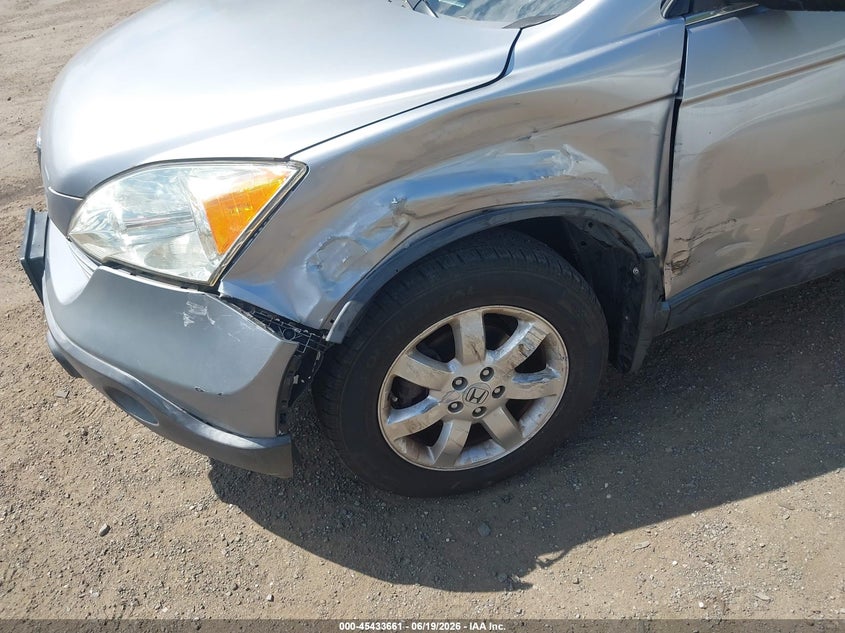 2007 Honda Cr-v VIN JHLRE48527C024411 IAAI salvage auction — LEFT FRONT, Salvage - Greater Than 75% (Maryland), sold $1,050 on 2026-07-11 (photo 6)