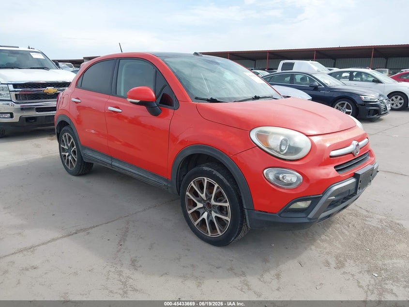 2016 Fiat 500x VIN ZFBCFYET3GP409675 IAAI salvage auction — NORMAL WEAR, Original (Texas), sold $650 on 2026-07-28 (photo 1)