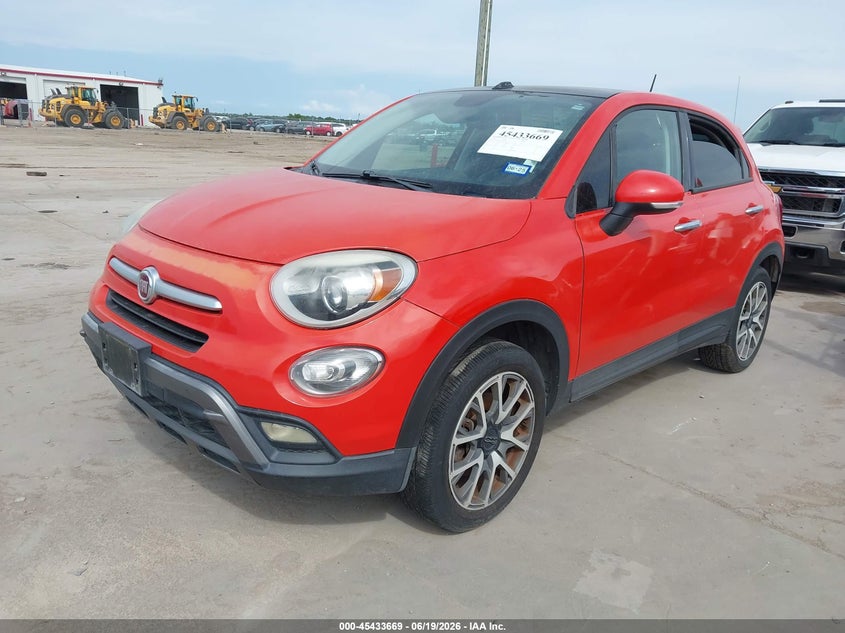 2016 Fiat 500x VIN ZFBCFYET3GP409675 IAAI salvage auction — NORMAL WEAR, Original (Texas), sold $650 on 2026-07-28 (photo 2)